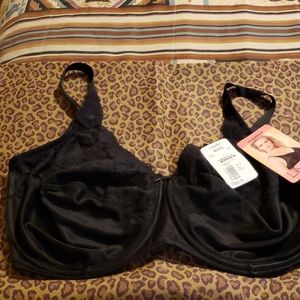 NWT Lilyette 42G bra black